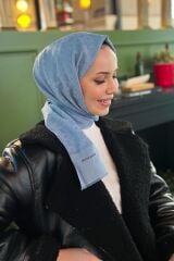 PİERRE CARDİN  HOLOGRAM ŞAL 1030300-922 MAVİ