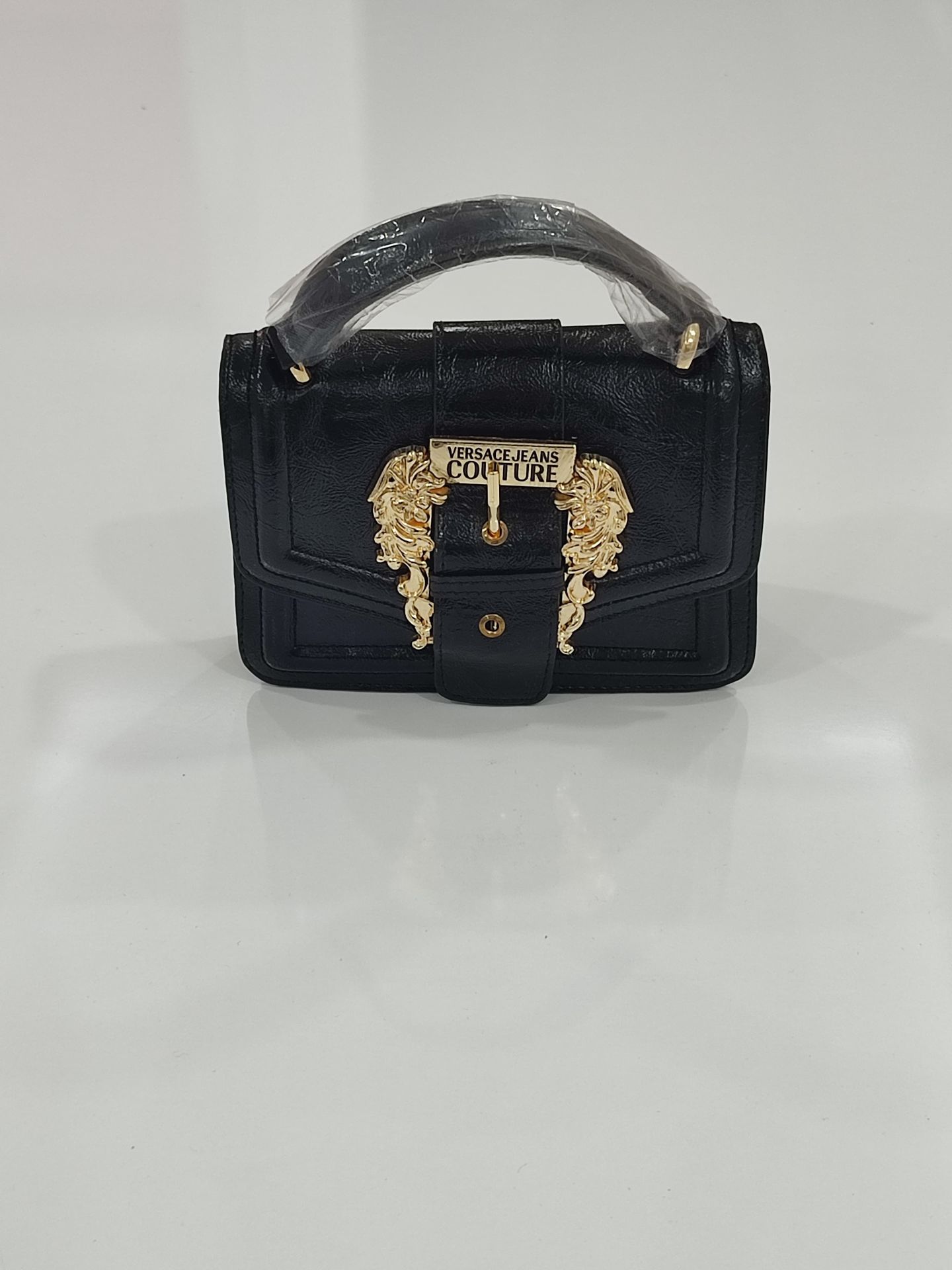 VERSACE ÇANTA PARLAK SİYAH