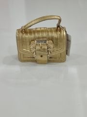 VERSACE ÇANTA PARLAK ALTIN SARI