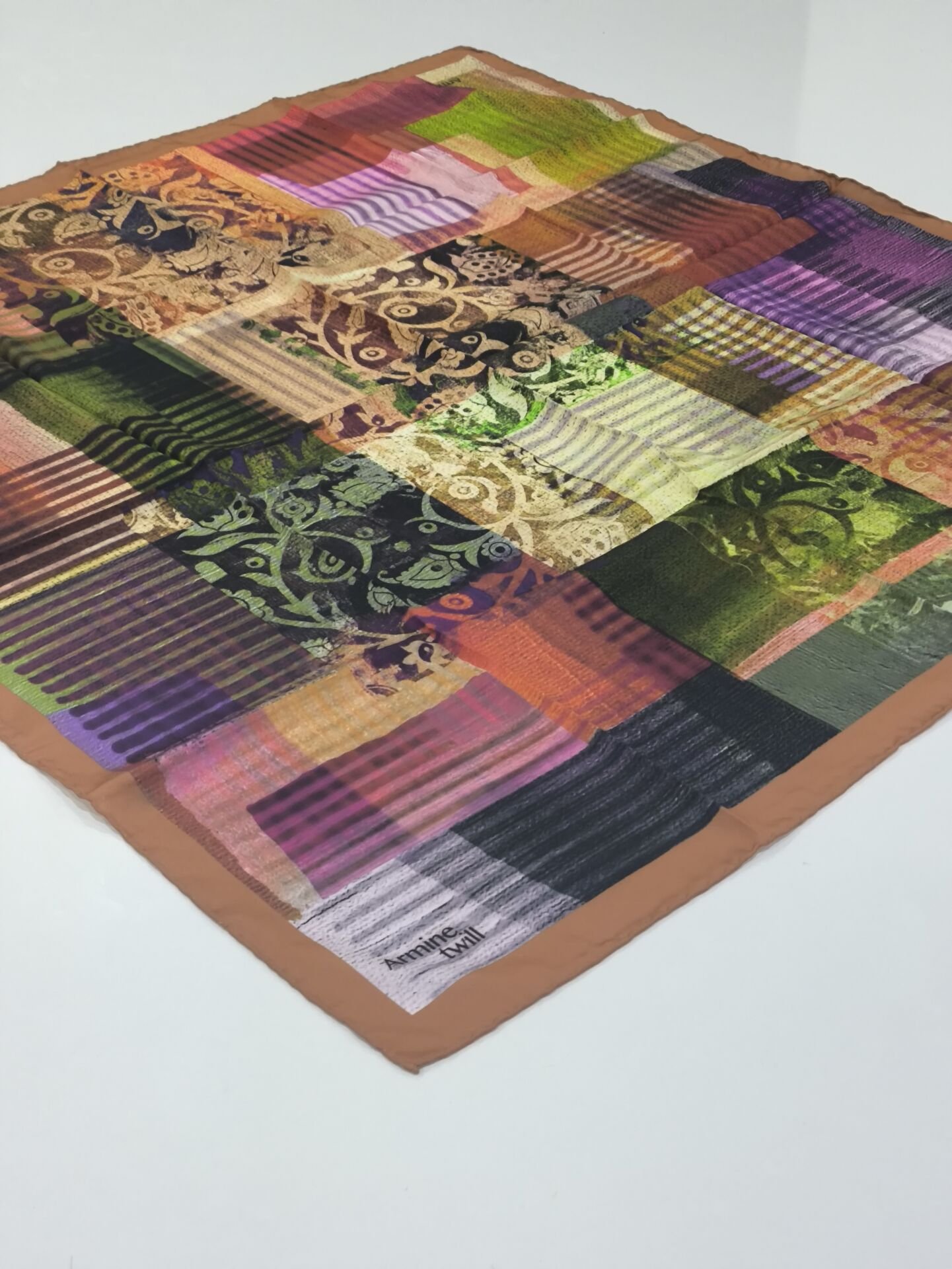 ARMİNE SPORT POLYESTER TİVİL EŞARP TABA 8125-40