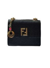 FENDİ F DESEN  BAYAN ÇANTA SİYAH