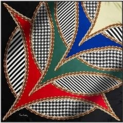 PİERRE CARDİN NOSTALJİ  TİVİL İPEK EŞARP 7916-911