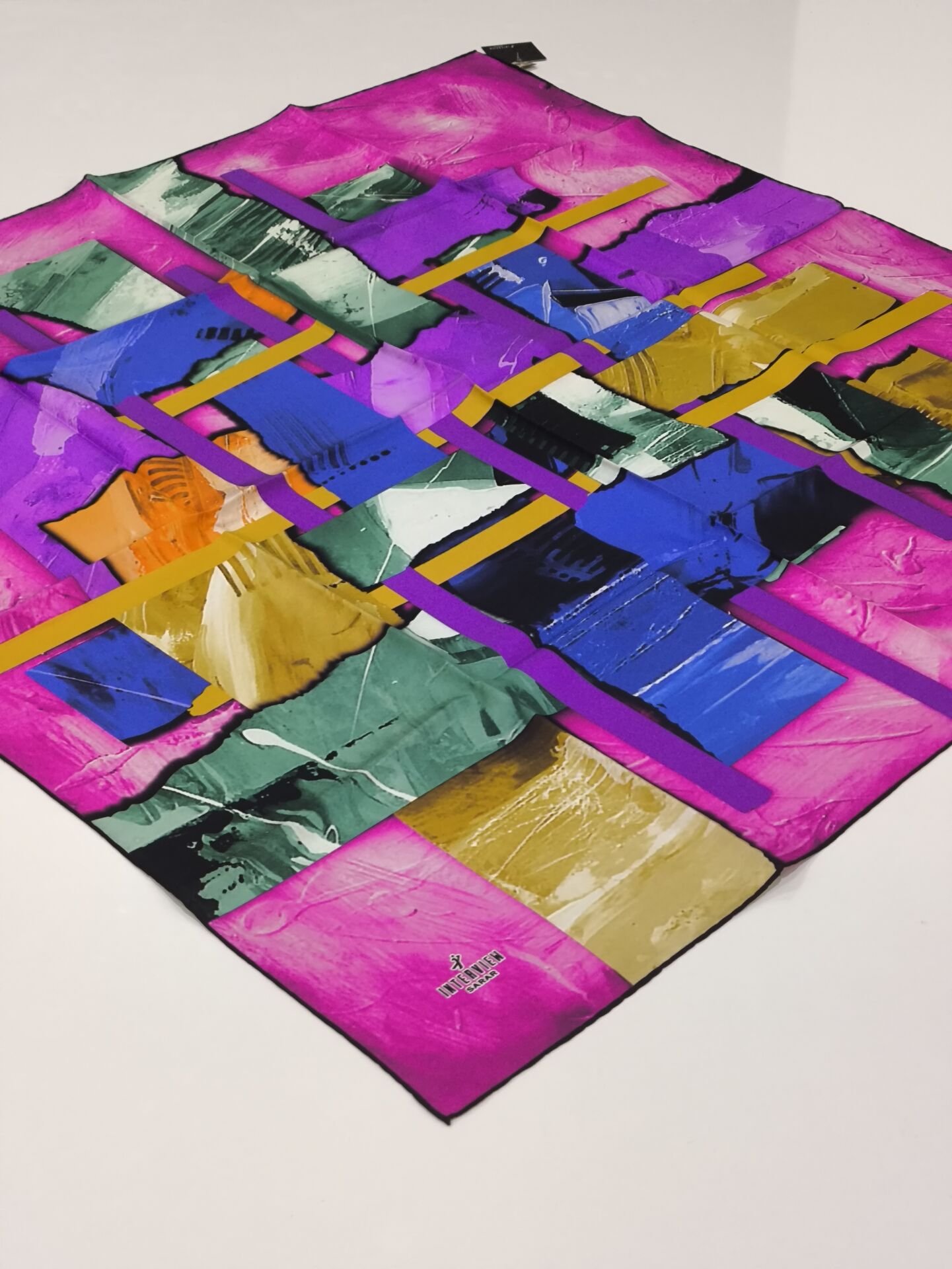 SARAR İNTERVİEW TİVİL İPEK EŞARP 10003-6