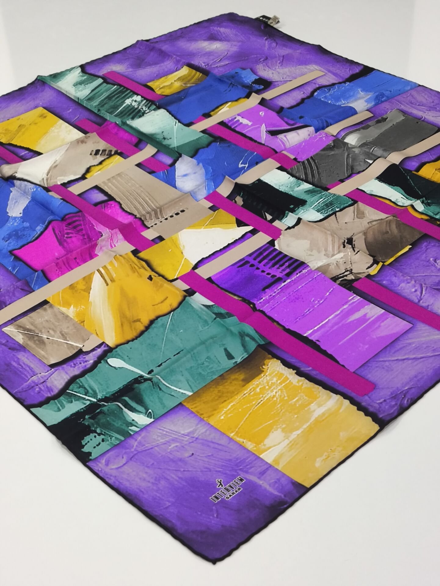 SARAR İNTERVİEW TİVİL İPEK EŞARP 10003-4