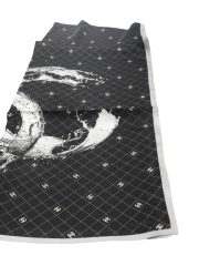 EKOSE C DESEN VUAL İPEK ŞAL SİYAH