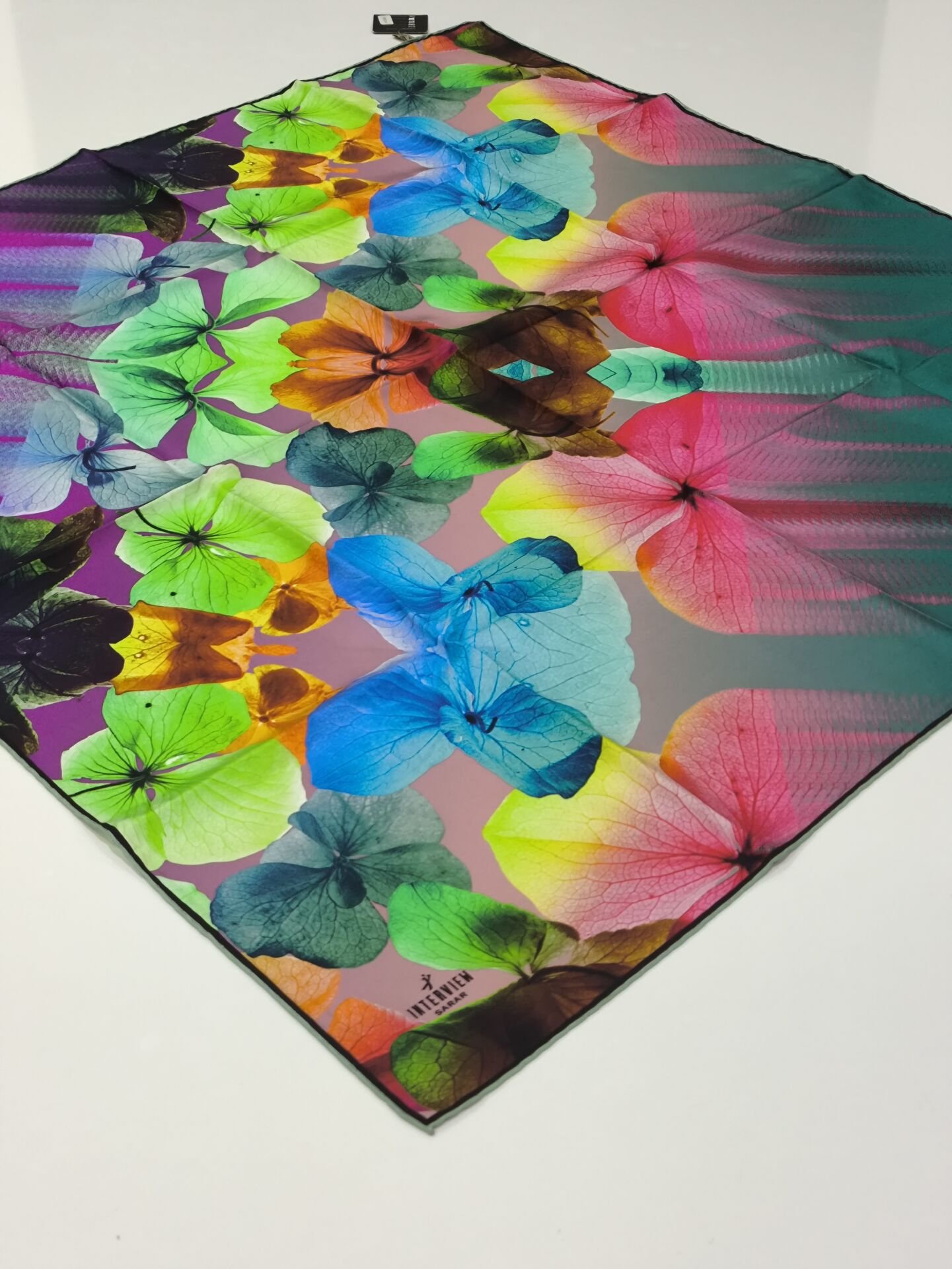 SARAR İNTERVİEW TİVİL İPEK EŞARP 10015-6