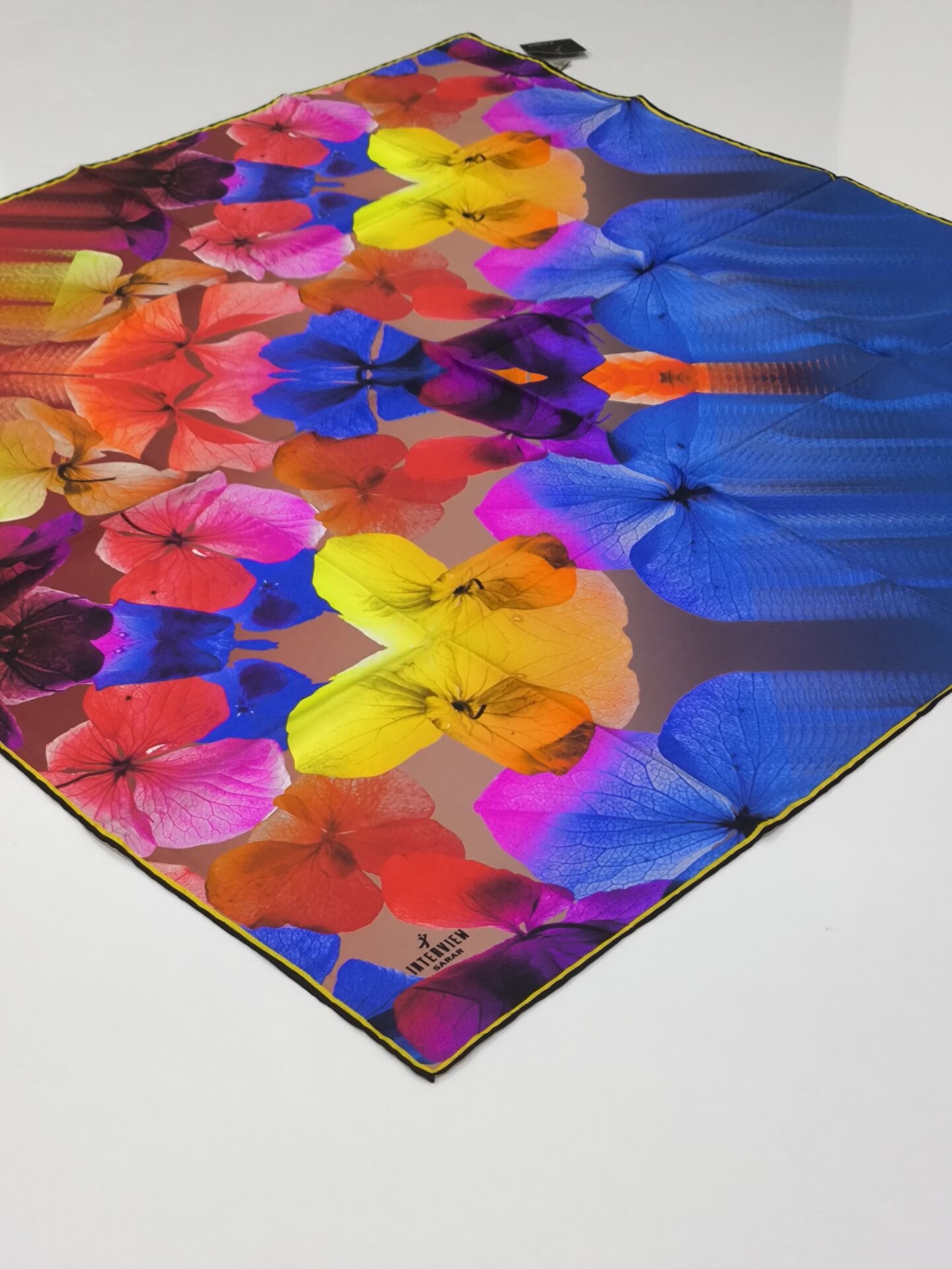 SARAR İNTERVİEW TİVİL İPEK EŞARP 10015-2