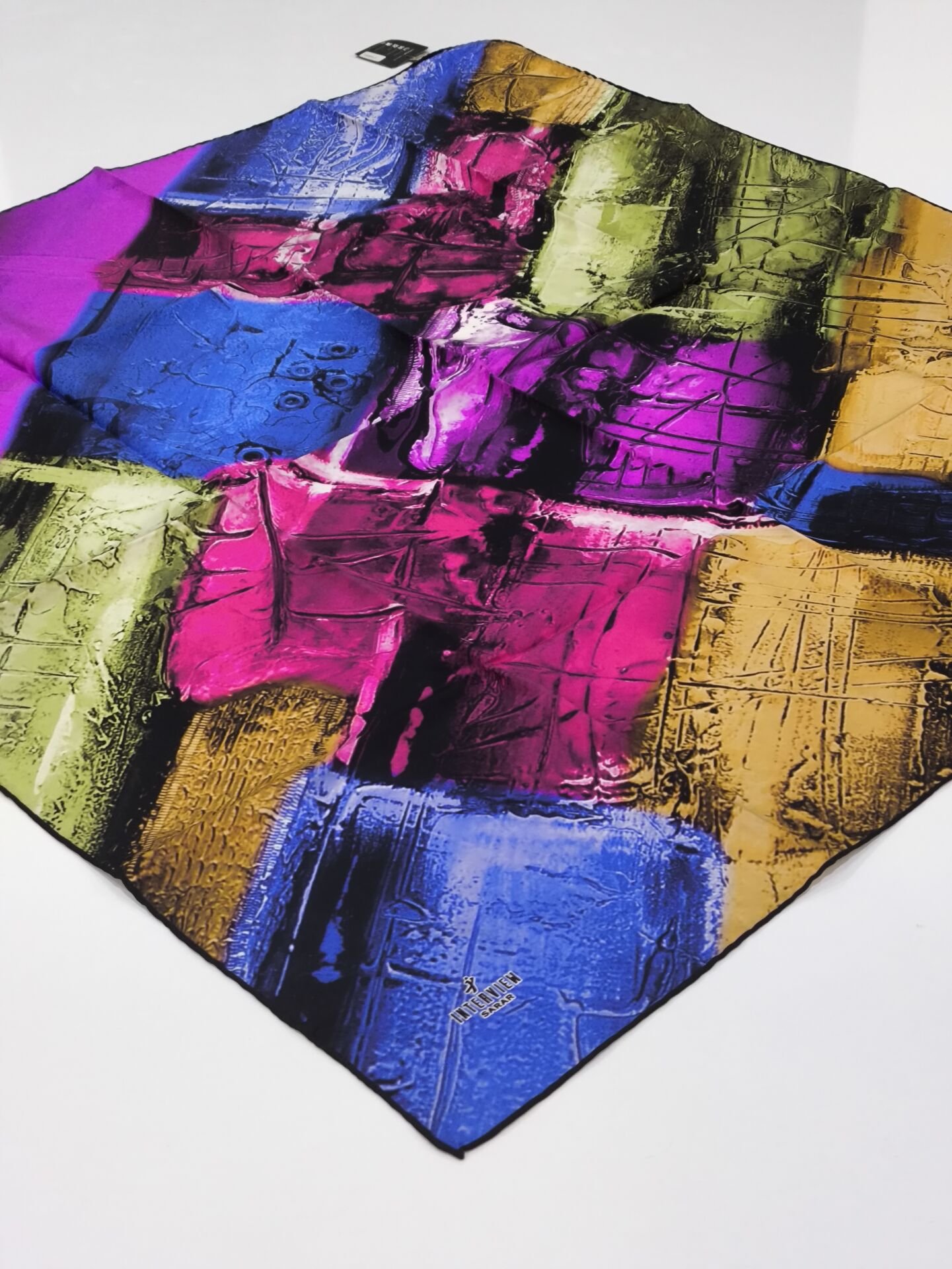 SARAR İNTERVİEW TİVİL İPEK EŞARP 10004-1