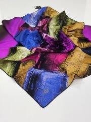 SARAR İNTERVİEW TİVİL İPEK EŞARP 10004-1