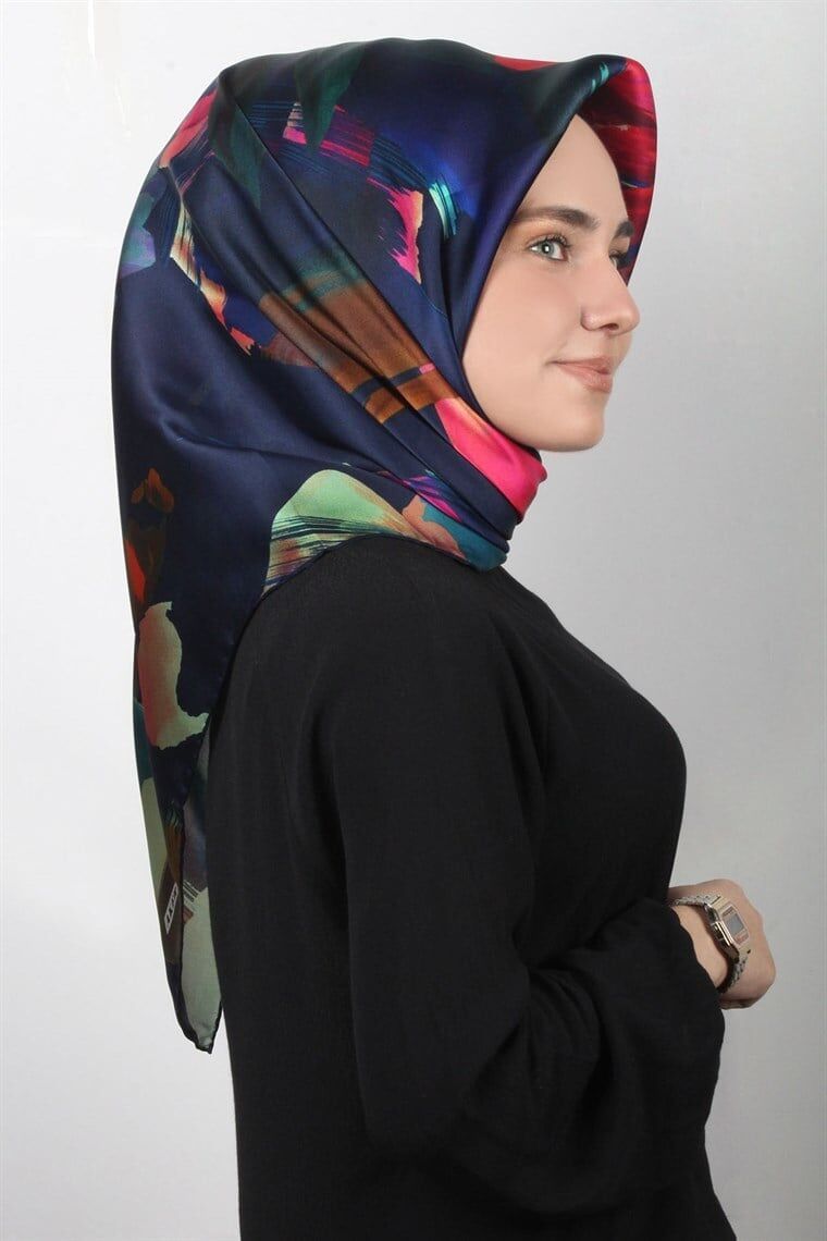 AKER NOSTALJİ SURA İPEK EŞARP 7900-321