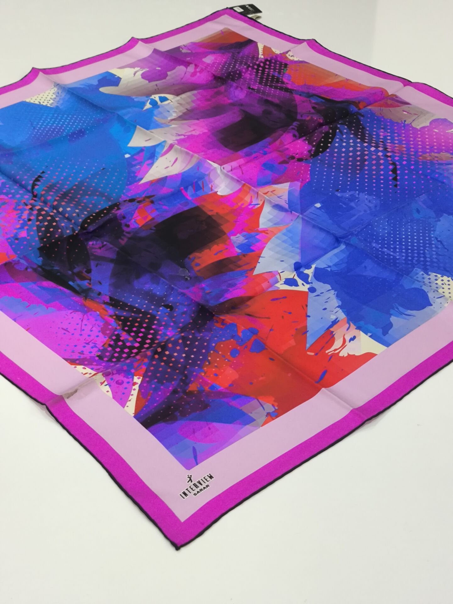 SARAR İNTERVİEW TİVİL İPEK EŞARP 10008-4