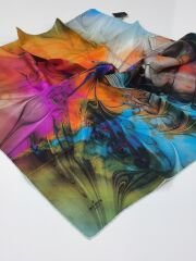 SARAR İNTERVİEW TİVİL İPEK EŞARP  EBRU DESEN10012-2