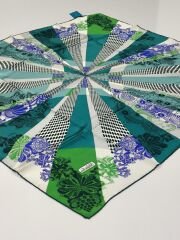 BALSE SURA İPEK EŞARP YEŞİL 5005-1