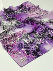 BALSE SURA İPEK EŞARP MOR 5006-1