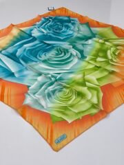 BALSE SURA İPEK EŞARP TURUNCU 5009-1