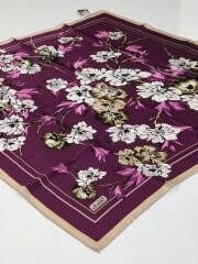 BALSE SURA İPEK EŞARP MÜRDÜM 5010-1