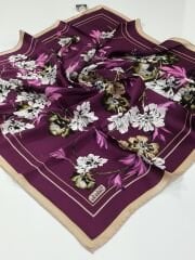 BALSE SURA İPEK EŞARP MÜRDÜM 5010-1