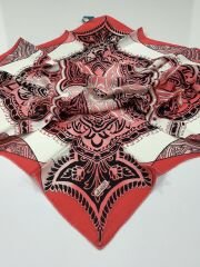 BALSE SURA İPEK EŞARP MERCAN 5015-2