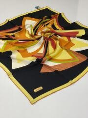 BALSE SURA İPEK EŞARP SİYAH 5022-1