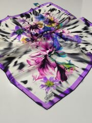 BALSE SURA İPEK EŞARP MOR 5023-1