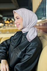 AKER MONOGRAM JAKAR EŞARP 6060950-933 VİZON