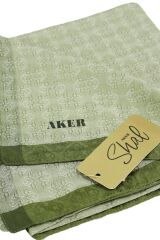 AKER MONOGRAM JAKAR EŞARP 6060950-951-HAKİ