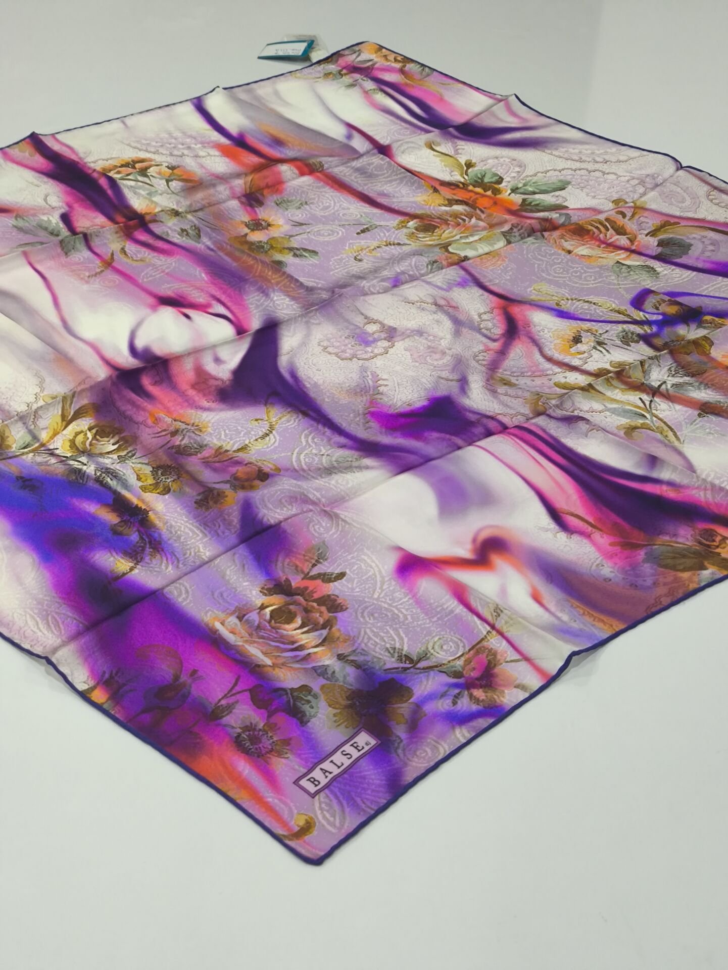 BALSE SURA İPEK EŞARP MOR LİLA 5029-7