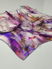 BALSE SURA İPEK EŞARP MOR LİLA 5029-7