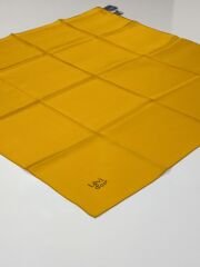 LEVİDOR SURA İPEK EŞARP HARDAL SARI 9001-1