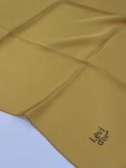 LEVİDOR SURA İPEK EŞARP HARDAL SARI 9001-1