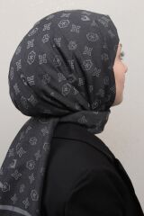 PİERRE CARDİN COTTON ŞAL 1030600-913 SİYAH GRİ