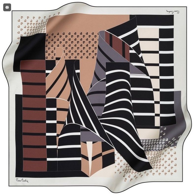 PİERRE CARDİN NOSTALJİ TİVİL İPEK EŞARP 8415-912