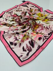 BALSE SURA İPEK EŞARP ŞEKER PEMBE 5014-1