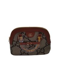 GUCCİ BÜYÜK G DESENLİ BAYAN ÇANTA VİZON TABA