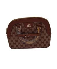 GUCCİ KÜÇÜK G DESENLİ BAYAN ÇANTA KAHVE TABA