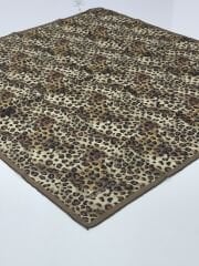 GLAMOURIA NEVA EŞARP LEOPAR DESEN 2 SÜTLÜ KAHVE SİYAH