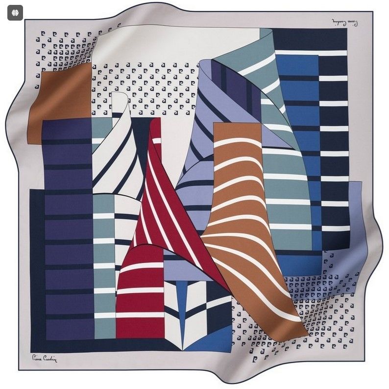 PİERRE CARDİN NOSTALJİ TİVİL İPEK EŞARP 8415-924