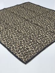 GLAMOURIA NEVA EŞARP LEOPAR DESEN 4 SİYAH KREM