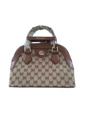 GUCCİ KÜÇÜK G DESENLİ BAYAN ÇANTA  VİZON KAHVE