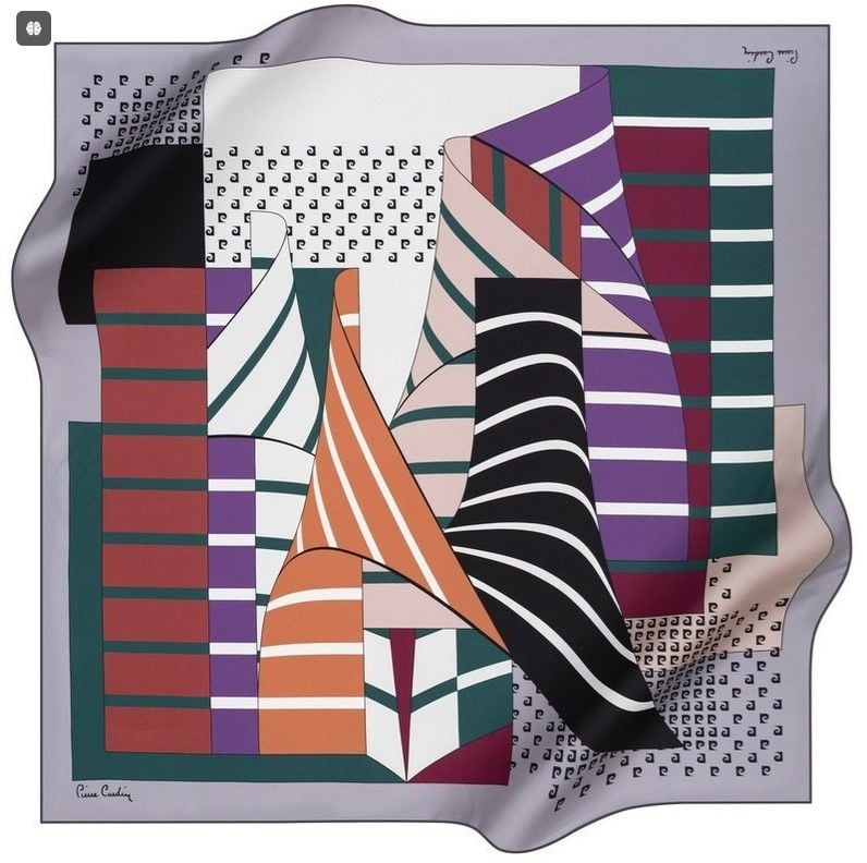 PİERRE CARDİN NOSTALJİ TİVİL İPEK EŞARP 8415-971