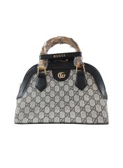 GUCCİ KÜÇÜK G DESENLİ BAYAN ÇANTA  VİZON SİYAH