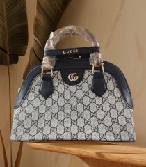 GUCCİ KÜÇÜK G DESENLİ BAYAN ÇANTA  VİZON SİYAH