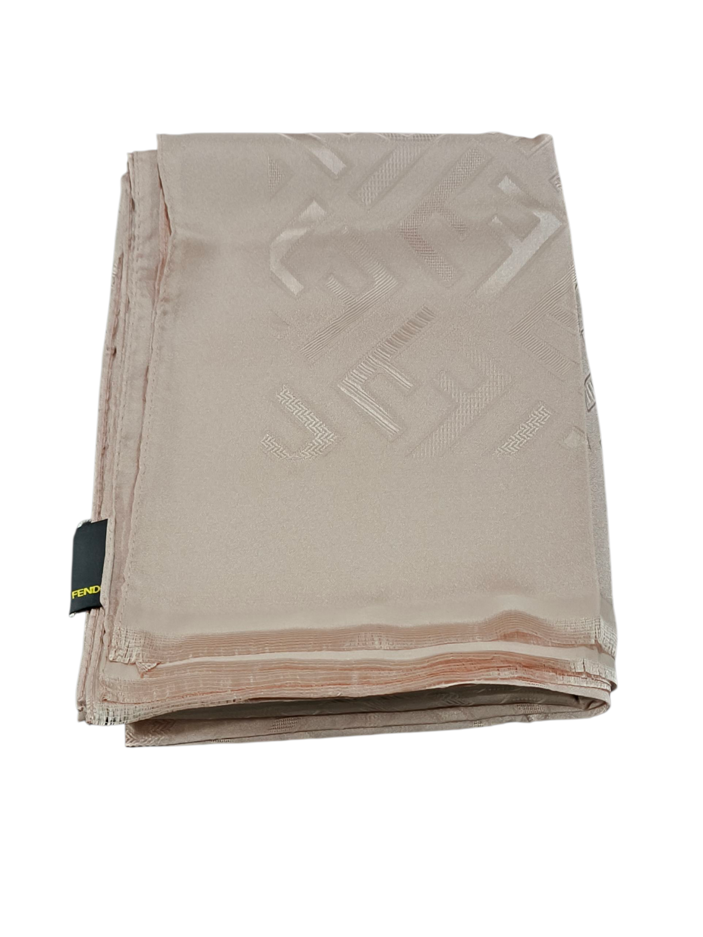 FENDİ F DESEN İPEK JAKARLI ŞAL PUDRA