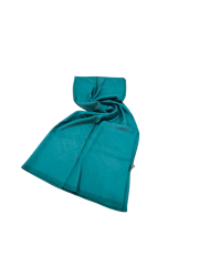 FENDİ F DESEN İPEK JAKARLI ŞAL AÇIK ZÜMRÜT YEŞİLİ