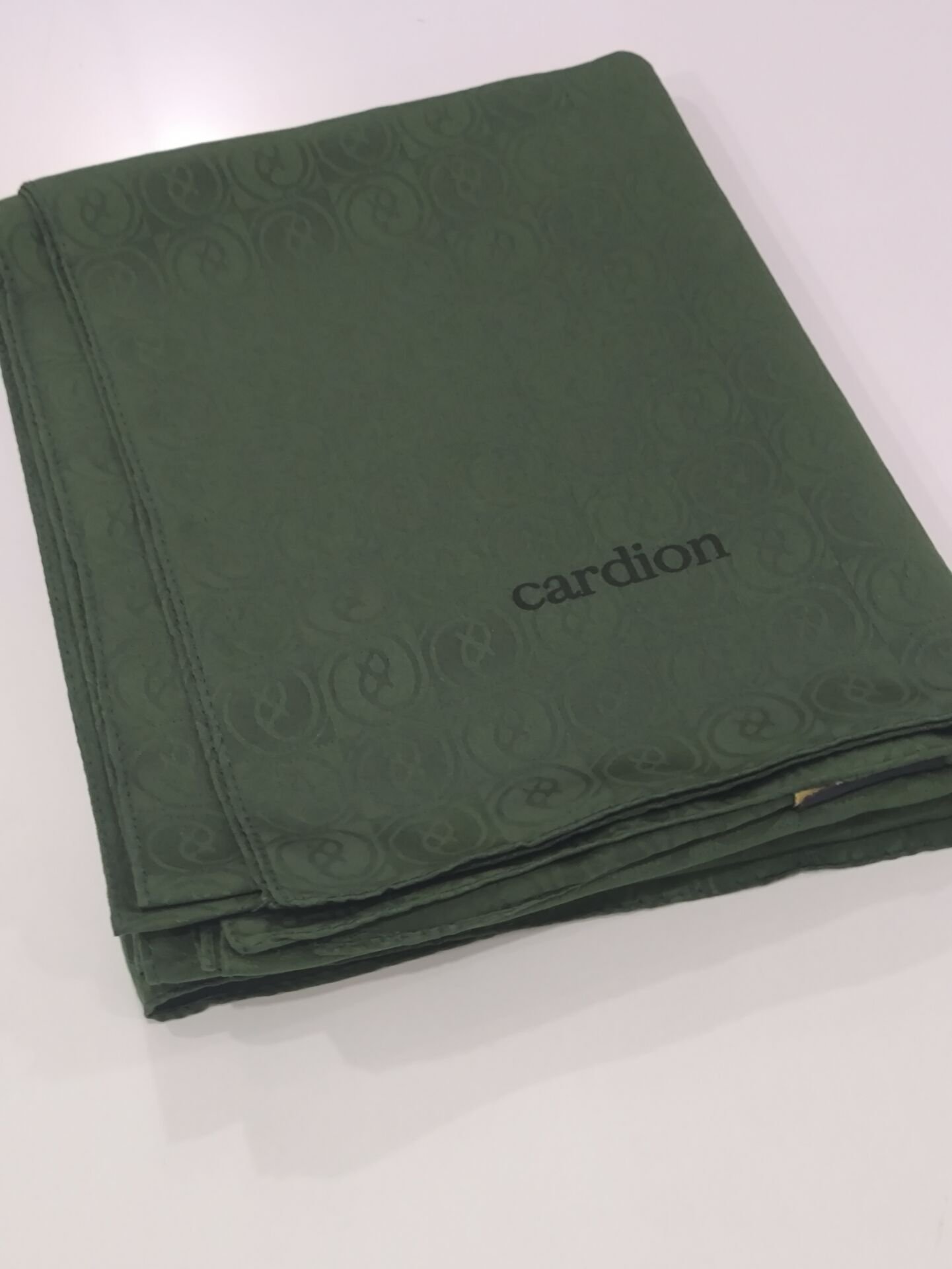 CARDİON JAKARLI ŞAL HOLOGRAM DESEN HAKİ YEŞİL