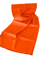 FENDİ F DESEN İPEK JAKARLI ŞAL TURUNCU