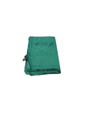 FENDİ F DESEN İPEK JAKARLI ŞAL KOYU ZÜMRÜT YEŞİLİ