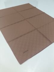 CARDİON JAKARLI ŞAL HOLOGRAM DESEN SÜTLÜ KAHVE