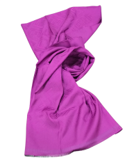 FENDİ F DESEN İPEK JAKARLI ŞAL MÜRDÜM