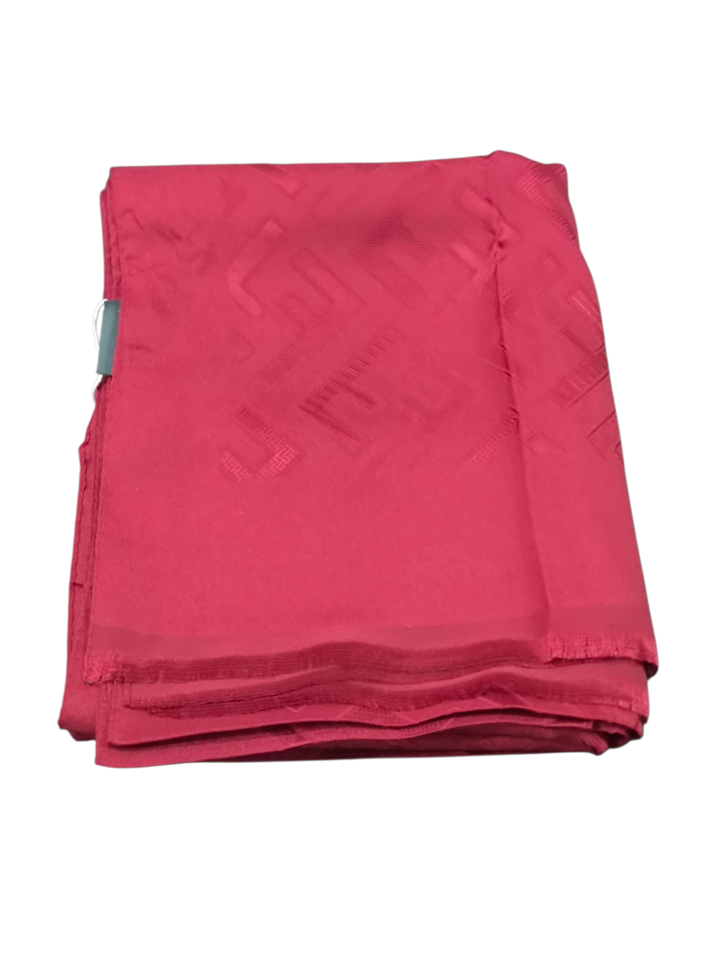 FENDİ F DESEN İPEK JAKARLI ŞAL BORDO